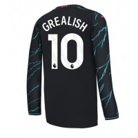 Fotballdrakt Herre Manchester City Jack Grealish #10 Tredjedrakt 2023-24 Langermet